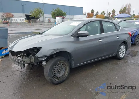 2017 Nissan Sentra S from USA, damaged, VIN 3N1AB7AP8HY404350